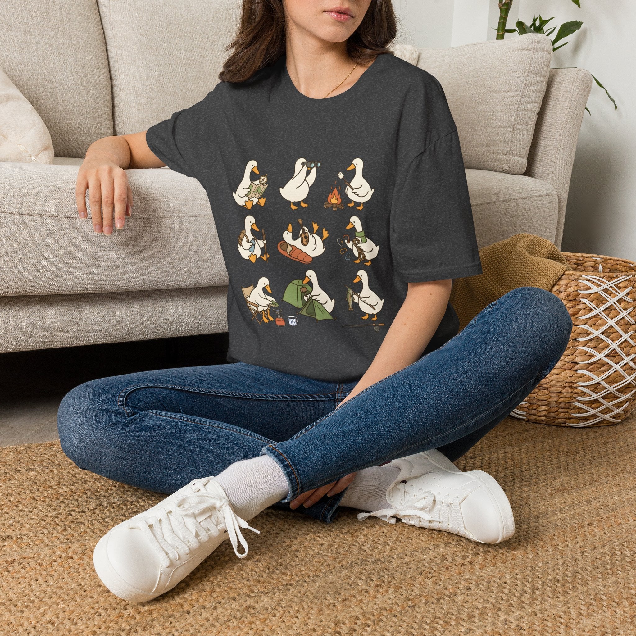 Camping Ducks T‑Shirt