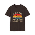 T-Shirt — 'I Hate Pulling Out' Retro Camper Graphic