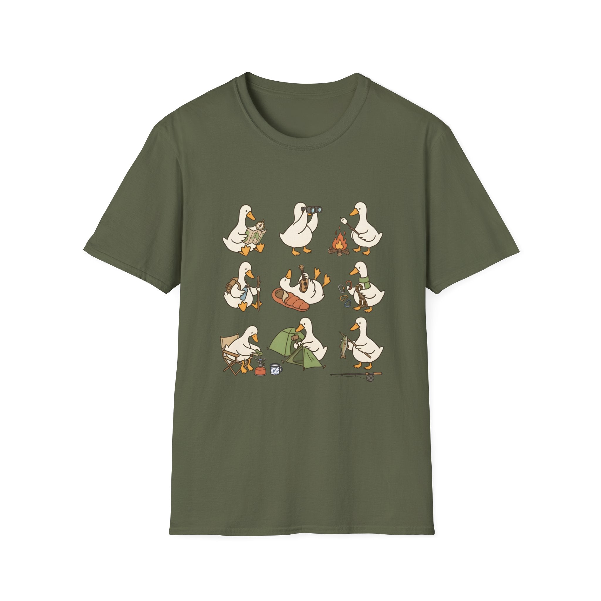Camping Ducks T‑Shirt