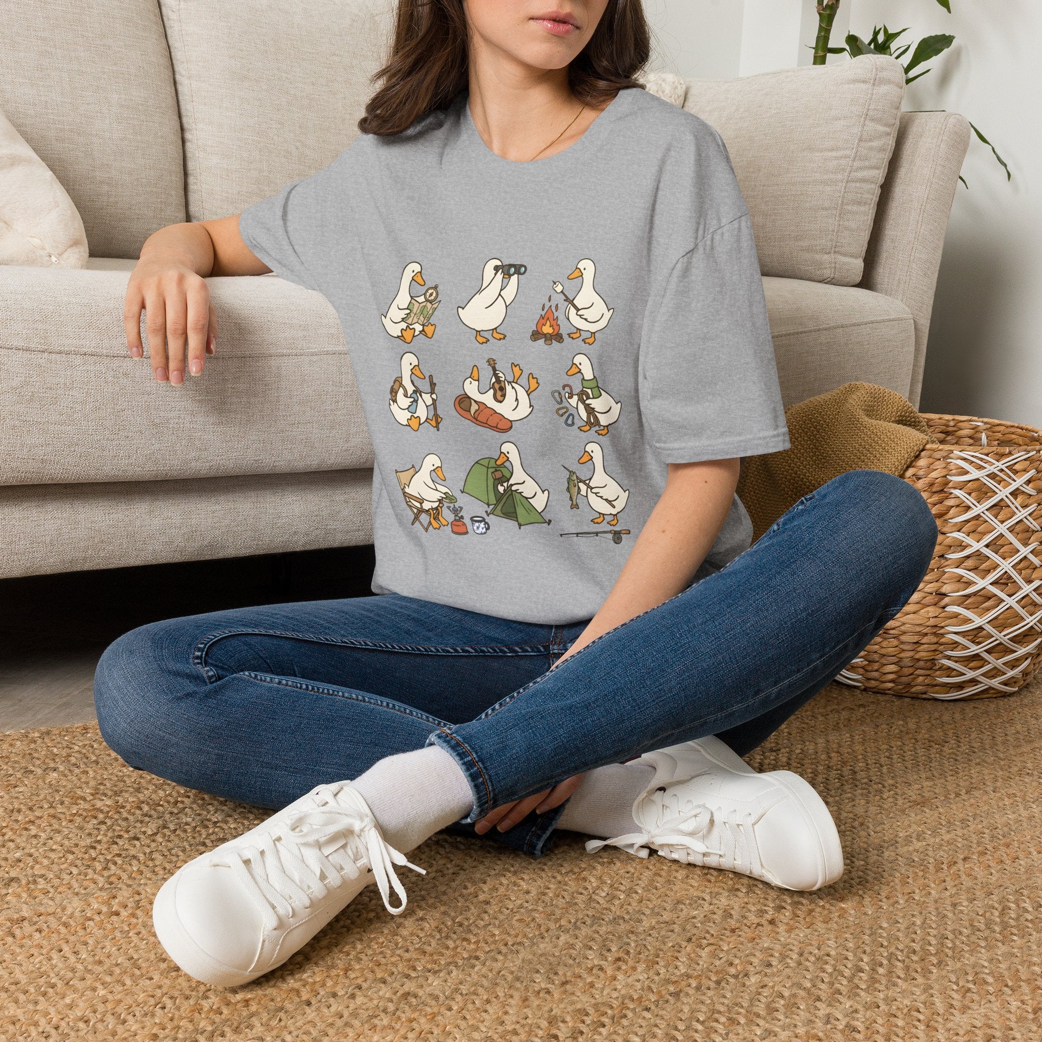 Camping Ducks T‑Shirt