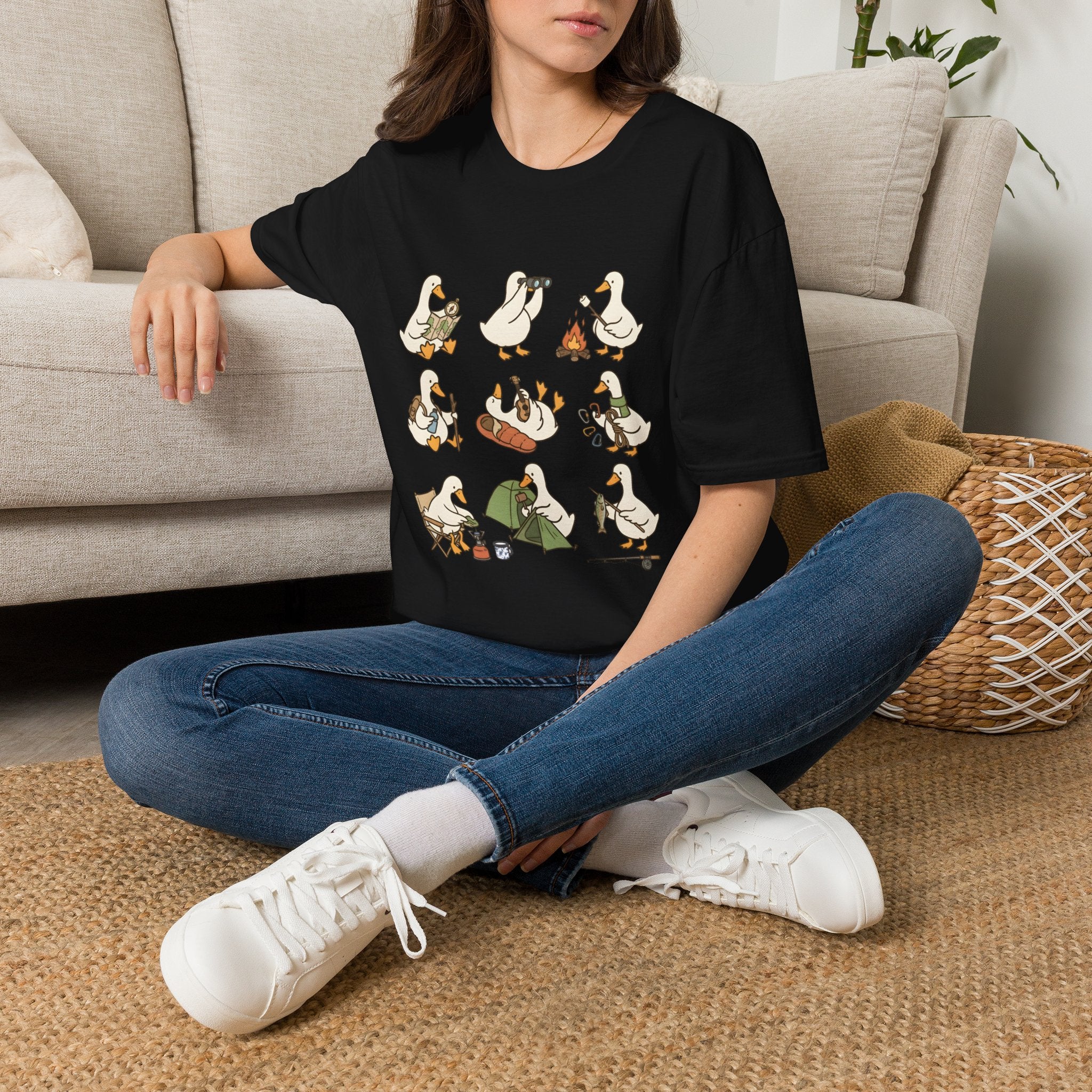 Camping Ducks T‑Shirt